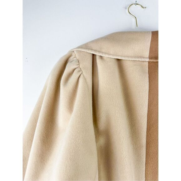 Anthropologie Du Paradis Two Tone Oversized Overcoat Size 3x - Picture 11 of 14
